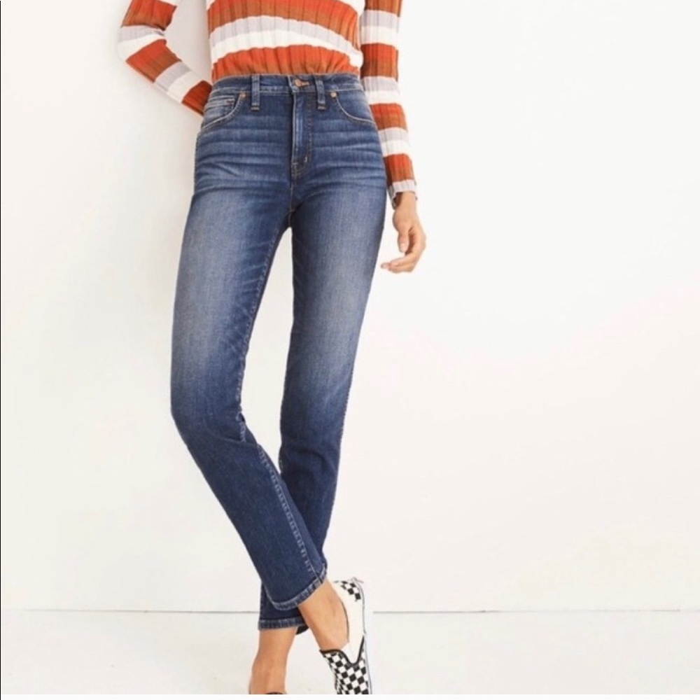 Madewell Slim Straight Hammond wash